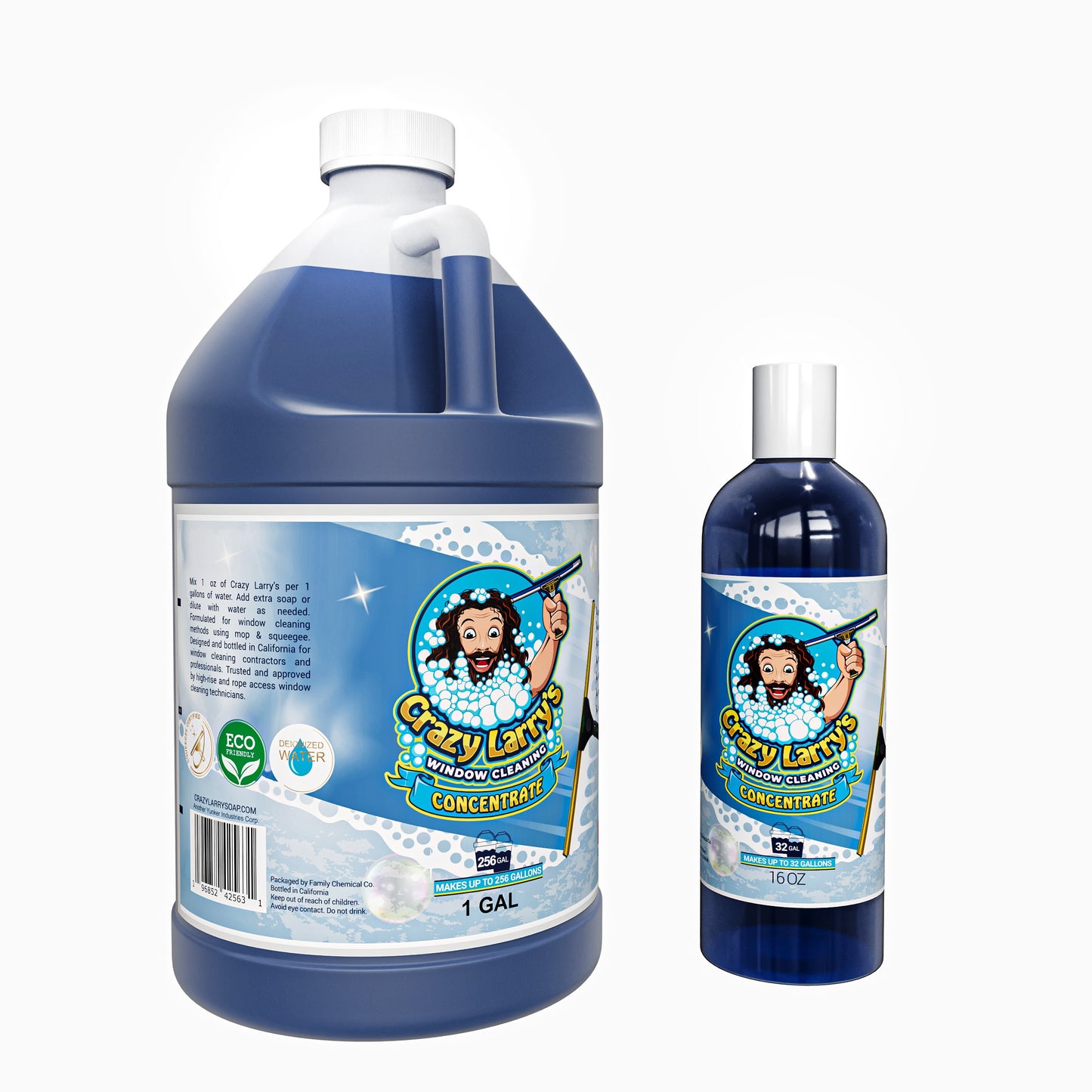 Crazy Larry’s Window Cleaning Concentrate - 1 Gallon