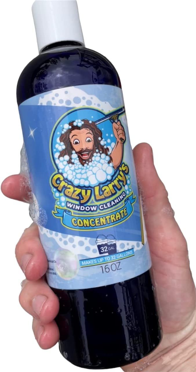 Crazy Larry's Window Cleaning Soap: The Secret Weapon for Crystal-Clear Views