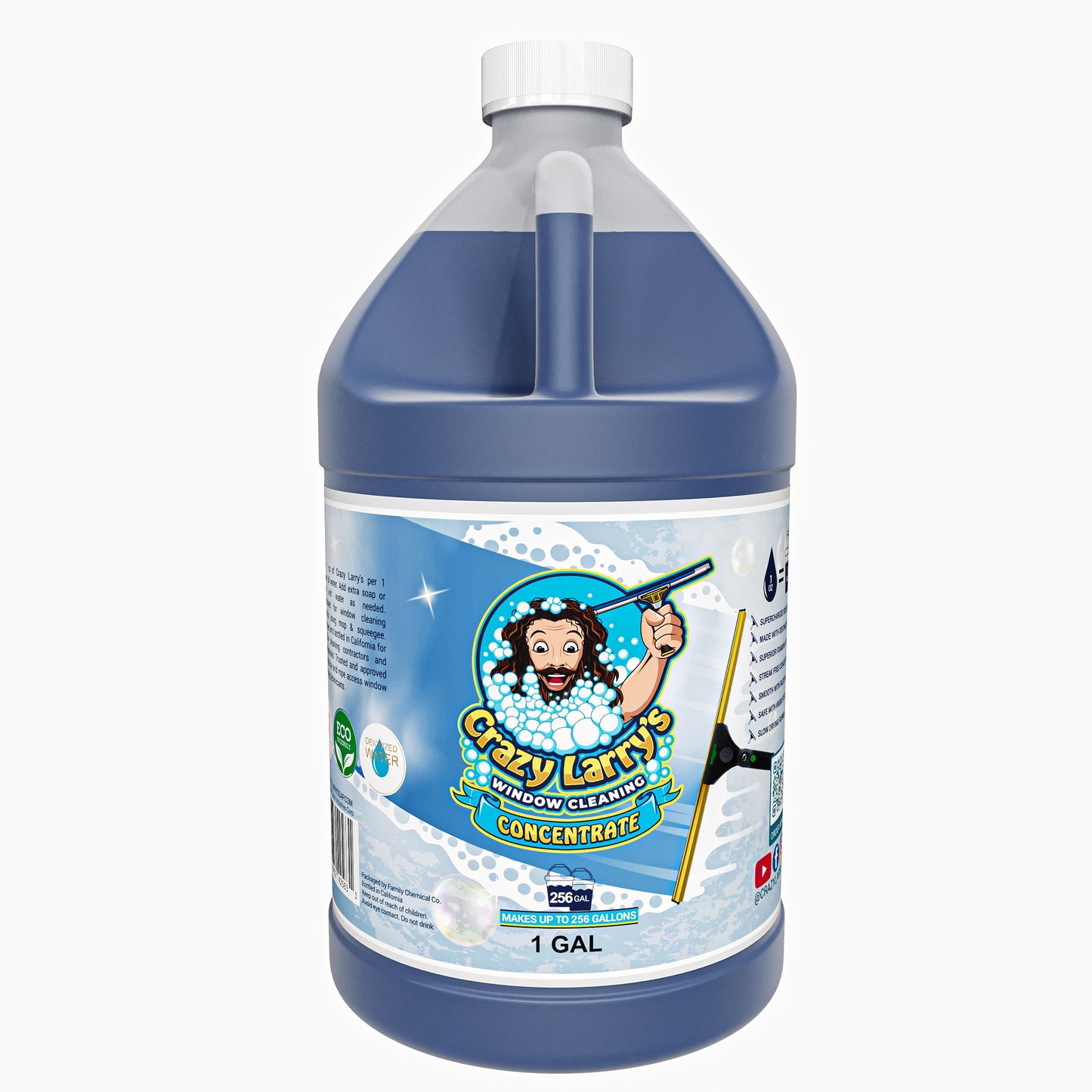Crazy Larry’s Window Cleaning Concentrate - 1 Gallon
